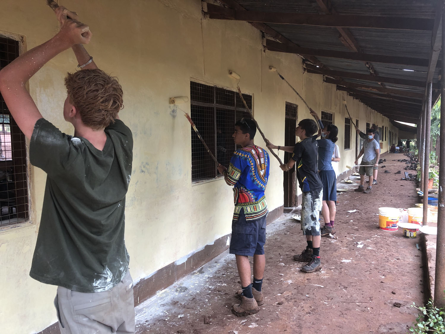 painting team