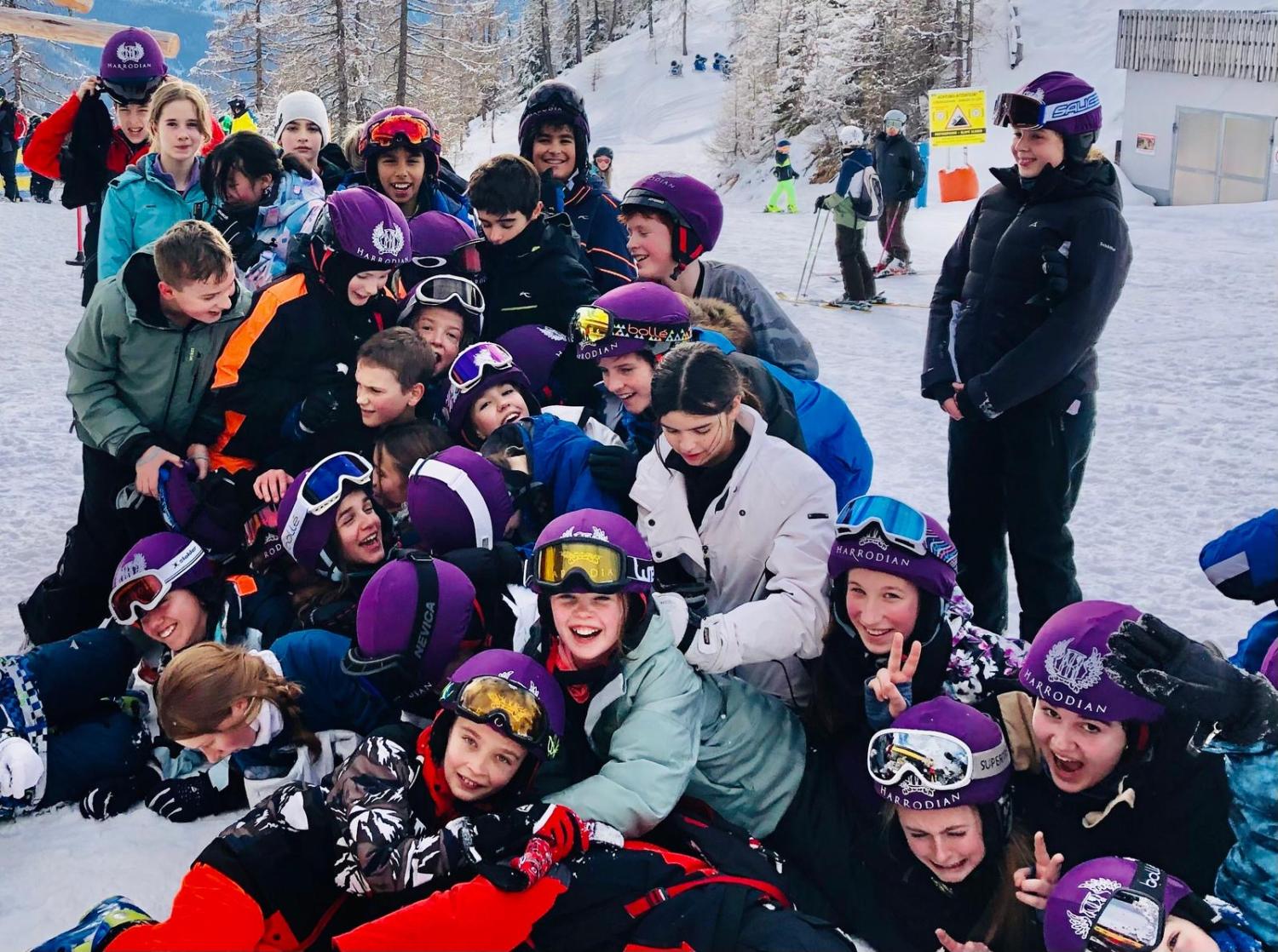 Ski Group shot