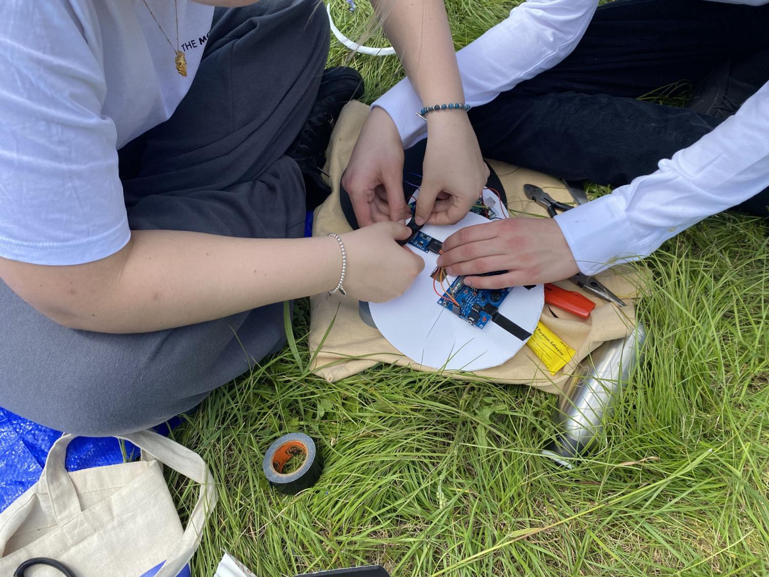 preparing the capsule