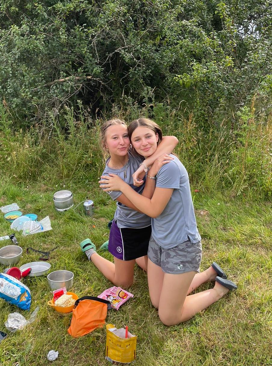 Girls cooking