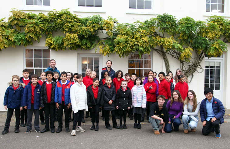 Harrodian Debating team With Lowther Primary year six