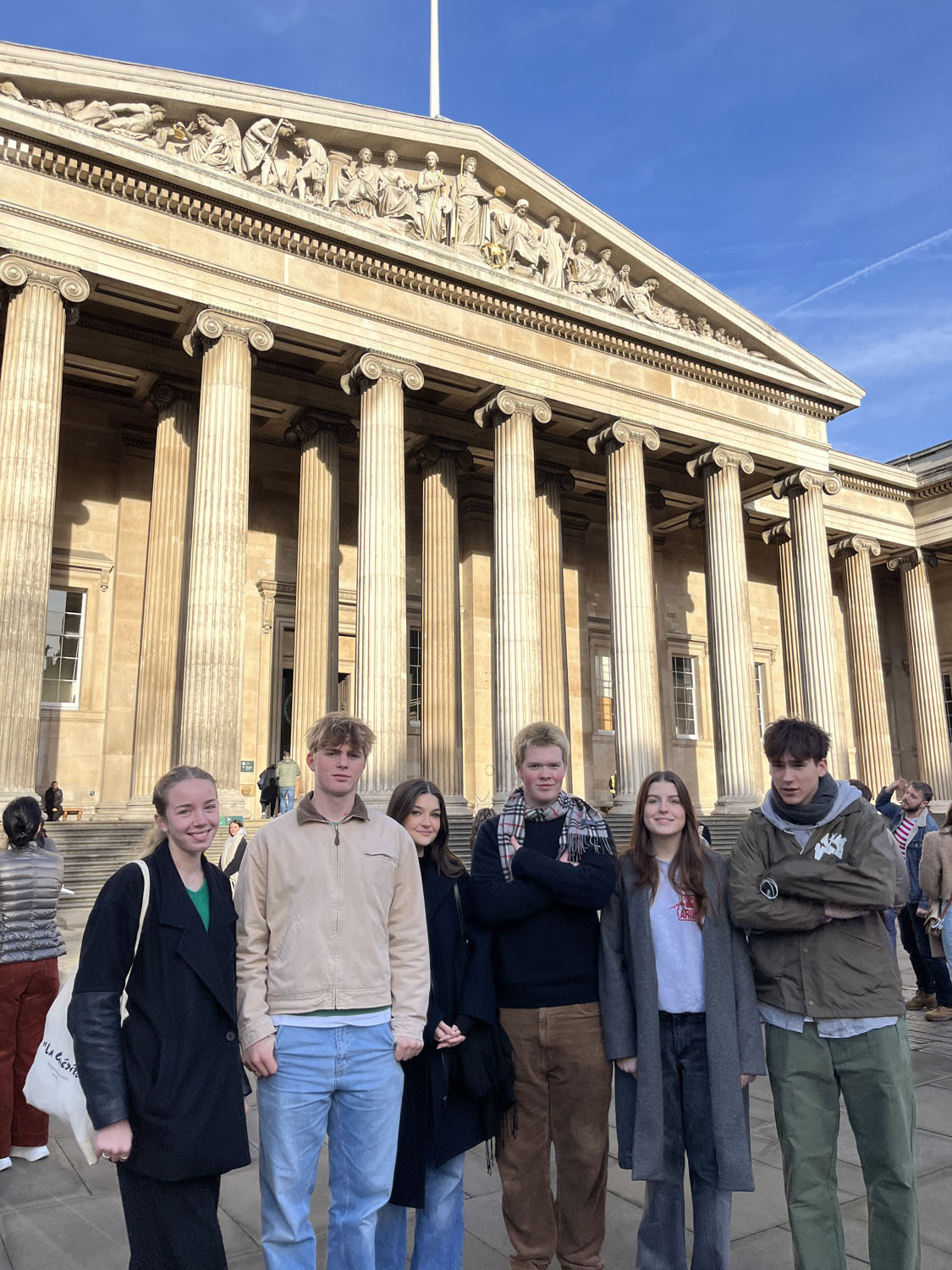 At the British Museum