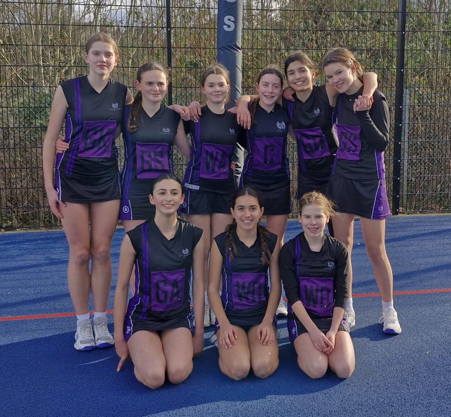 U13s Netballers