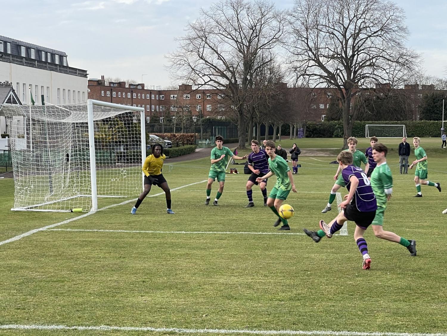 A cross into the box