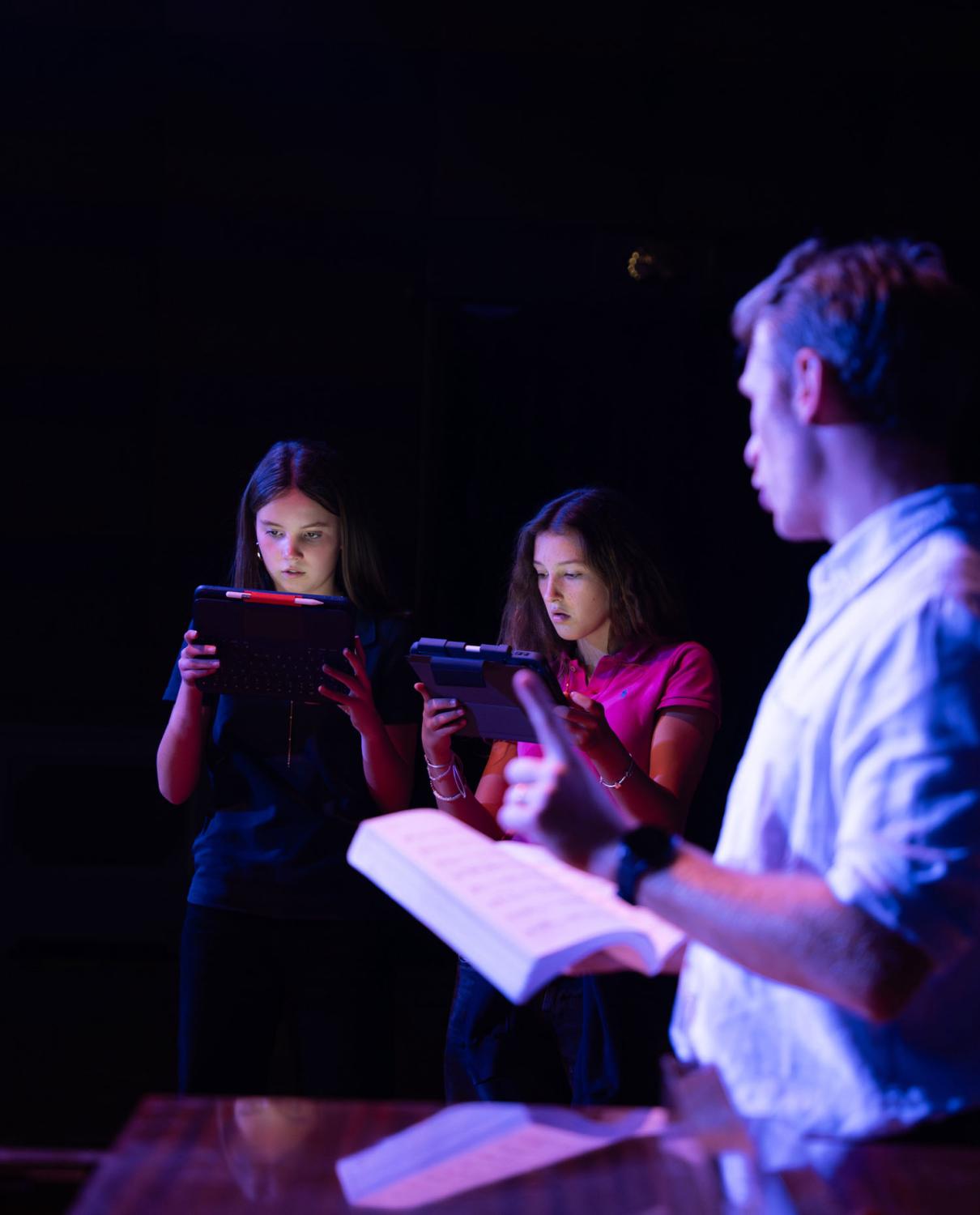 Les Mis rehearsal