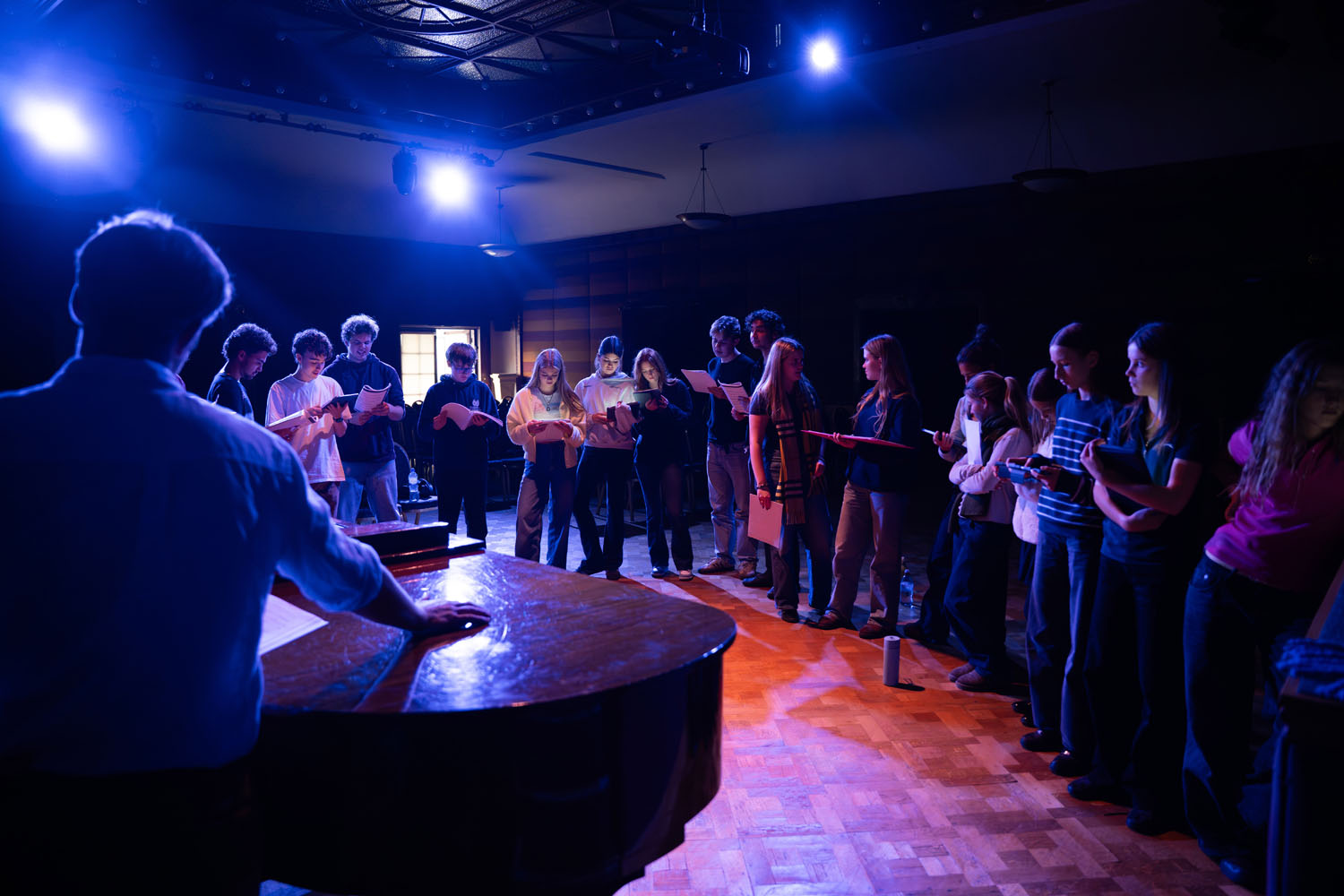 Piano rehearsal