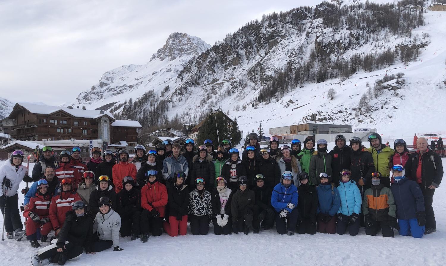 Sixth Form ski group Dec 2025