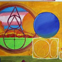 Art work at exhibition 2023