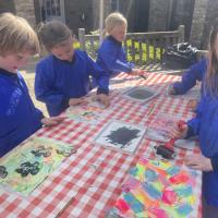 Pre-Prep art week at work