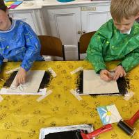 Pre-Prep art week at work