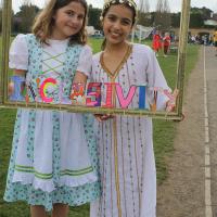 Harrodian Express your Culture day 2024: staff and pupil costumes