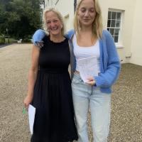 Head of RE, Ms Sanders with Kitty