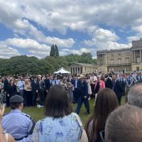 Gold D of E Award recipients at Buckingham Palace May 2025