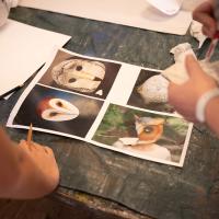 Prep Art Club Gallery, October 2025 mask making