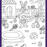 Easter Colouring Challenge 2020