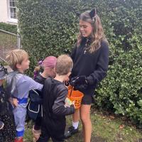 Senior Prefect Halloween cats