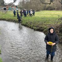 Geography River tillingbourne trip