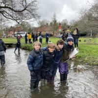 Geography River tillingbourne trip