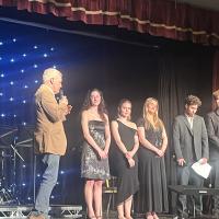 performers on stage