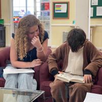 Sixth Form reading buddies WBD 2026
