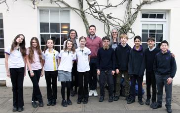 11s PSHE group with it Happens speakers