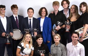 Prize giving